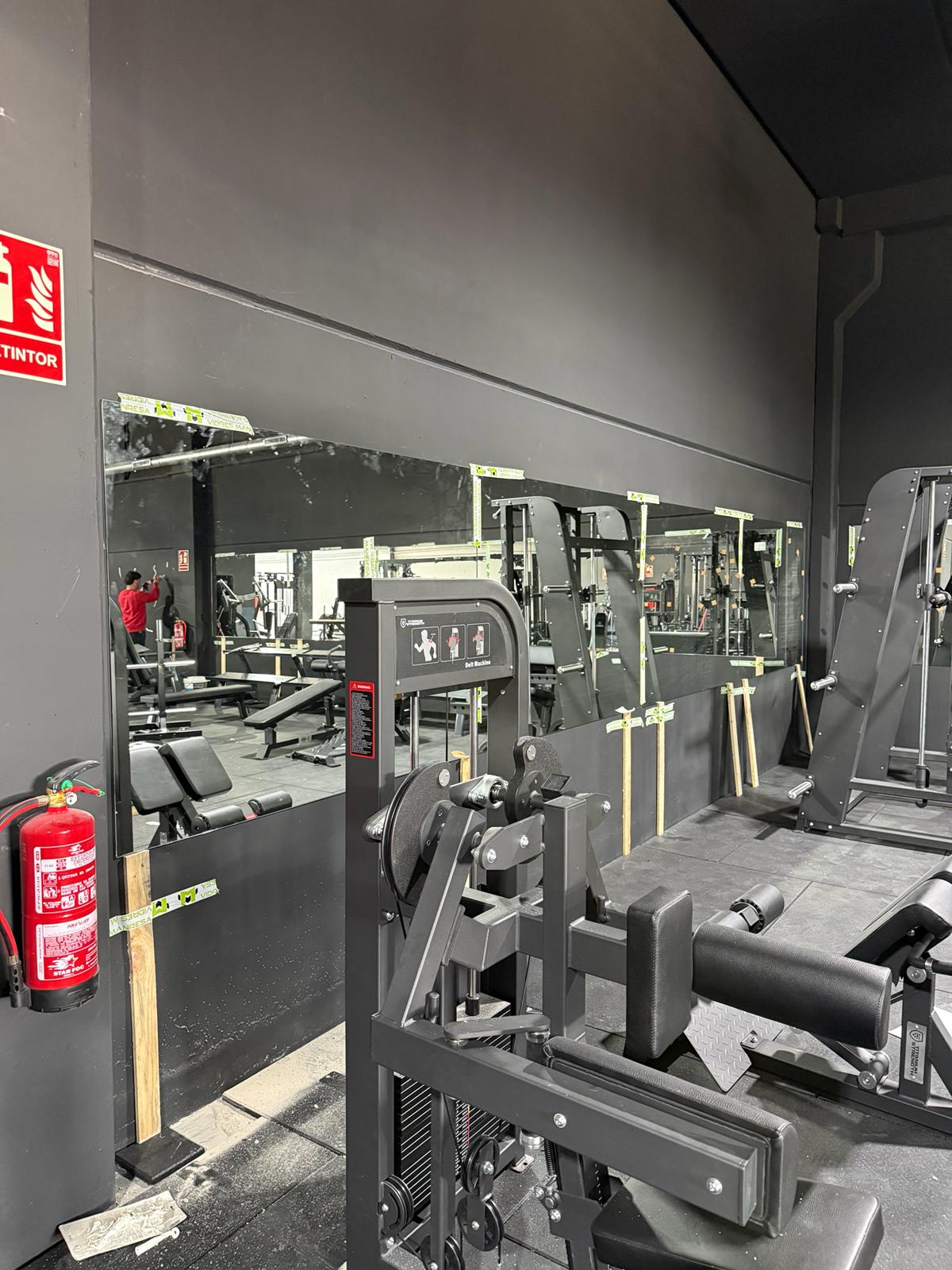 Acristalamiento de gimnasio en Sant Fruitós